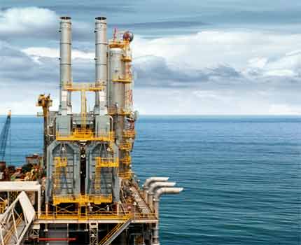Direct fired heaters on and offshore platform.